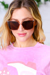 Translucent Rose UV Ray Unisex Square Sunglasses