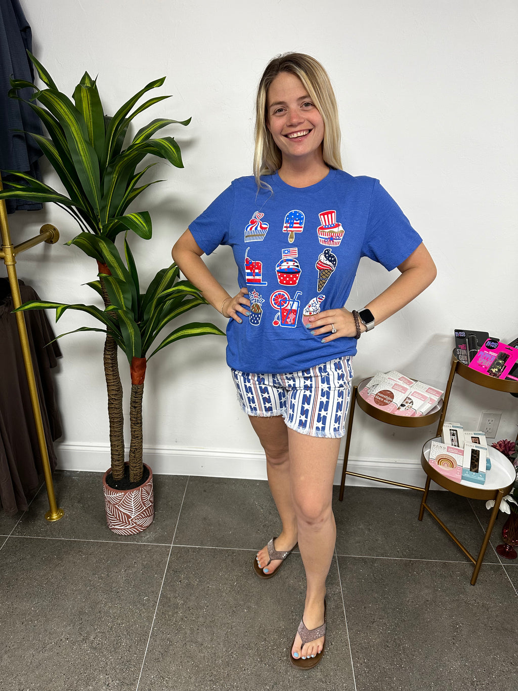 Patriotic Dessert Tee