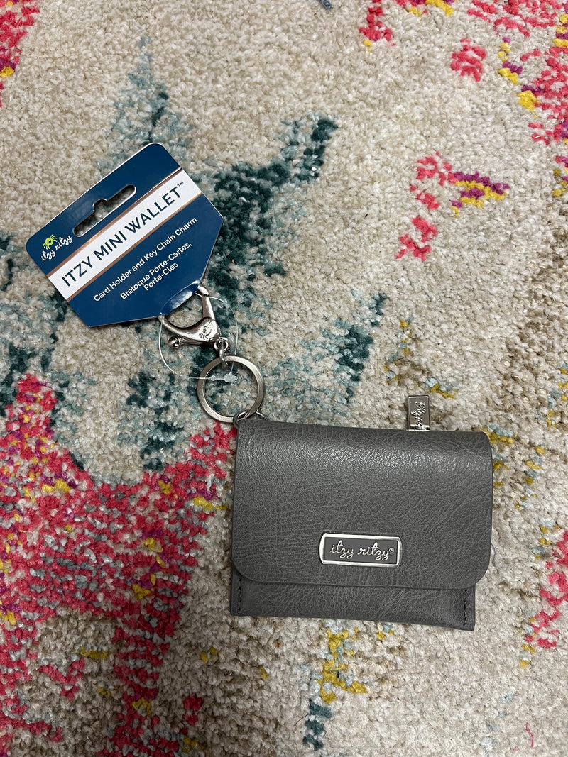 Itzy Mini Wallet™ Card Holder And Key Chain Charm