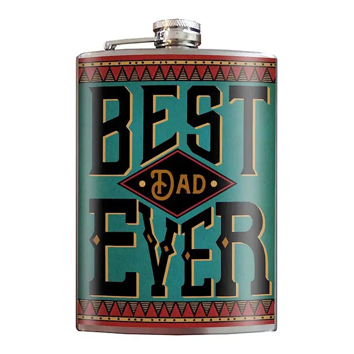 PREORDER: Stainless Steel Hip Flask in Assorted Prints