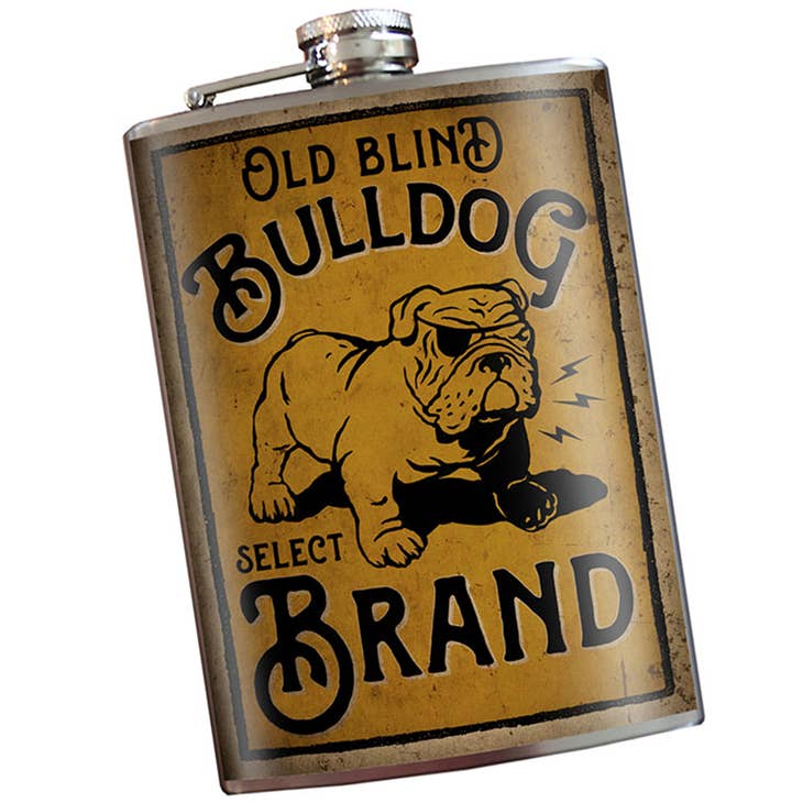 PREORDER: Stainless Steel Hip Flask in Assorted Prints