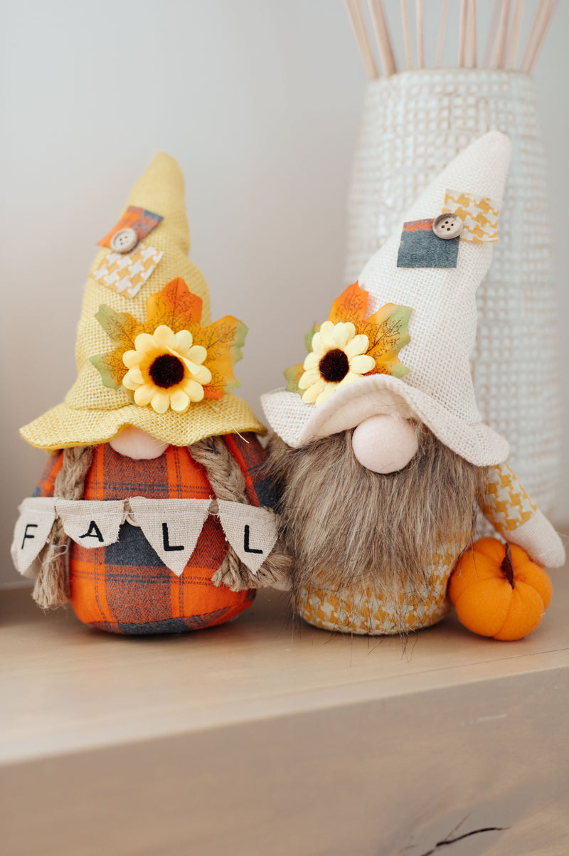 Fall Banner Gnomes Set of 2