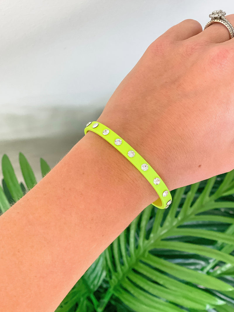 PREORDER: Neon Studded Cuff Bracelets in Four Colors