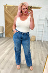 Clarissa High Rise Wide Leg Cargo Jeans