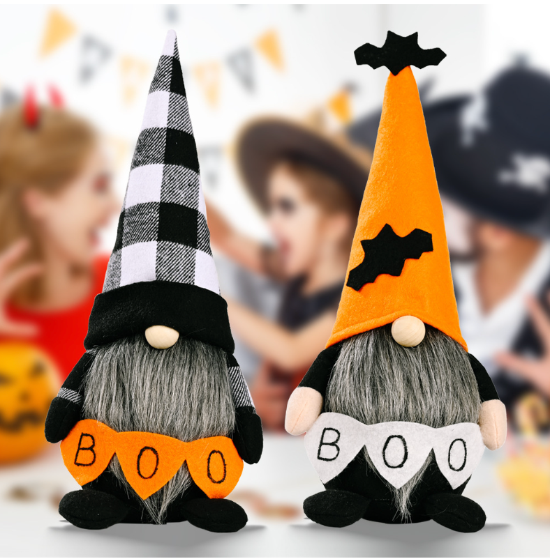 PREORDER: Hey Boo Gnomes Set of 2