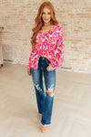 Smile Like You Mean It Floral Peplum