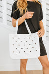 PREORDER: Waterproof Tote Bag in White