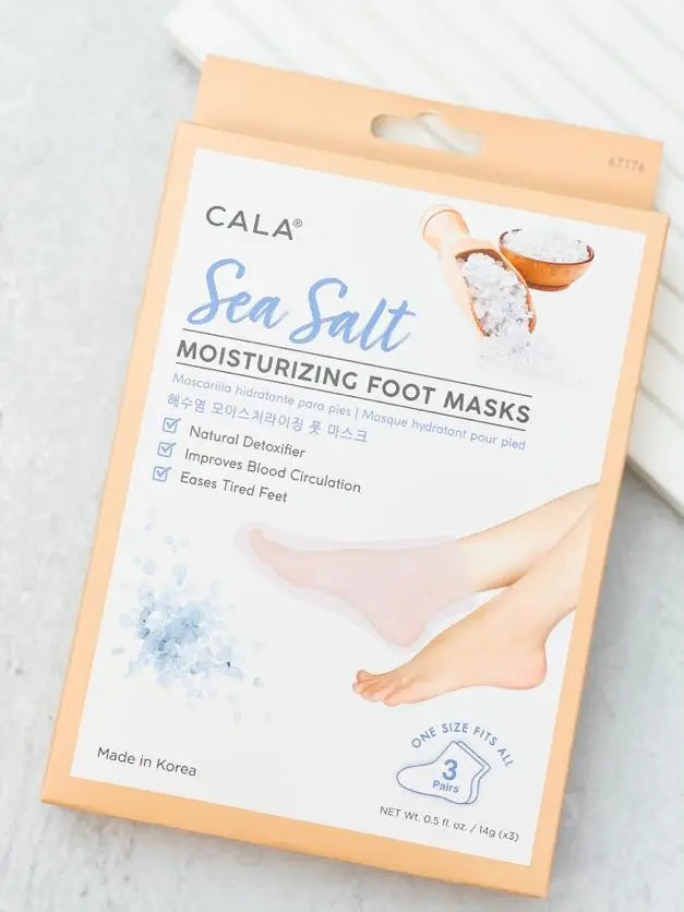 PREORDER: Sea Salt Moisturizing Foot Mask Pack