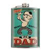 PREORDER: Stainless Steel Hip Flask in Assorted Prints