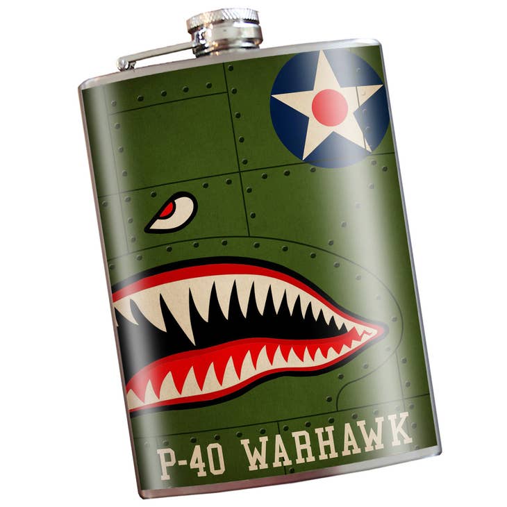 PREORDER: Stainless Steel Hip Flask in Assorted Prints