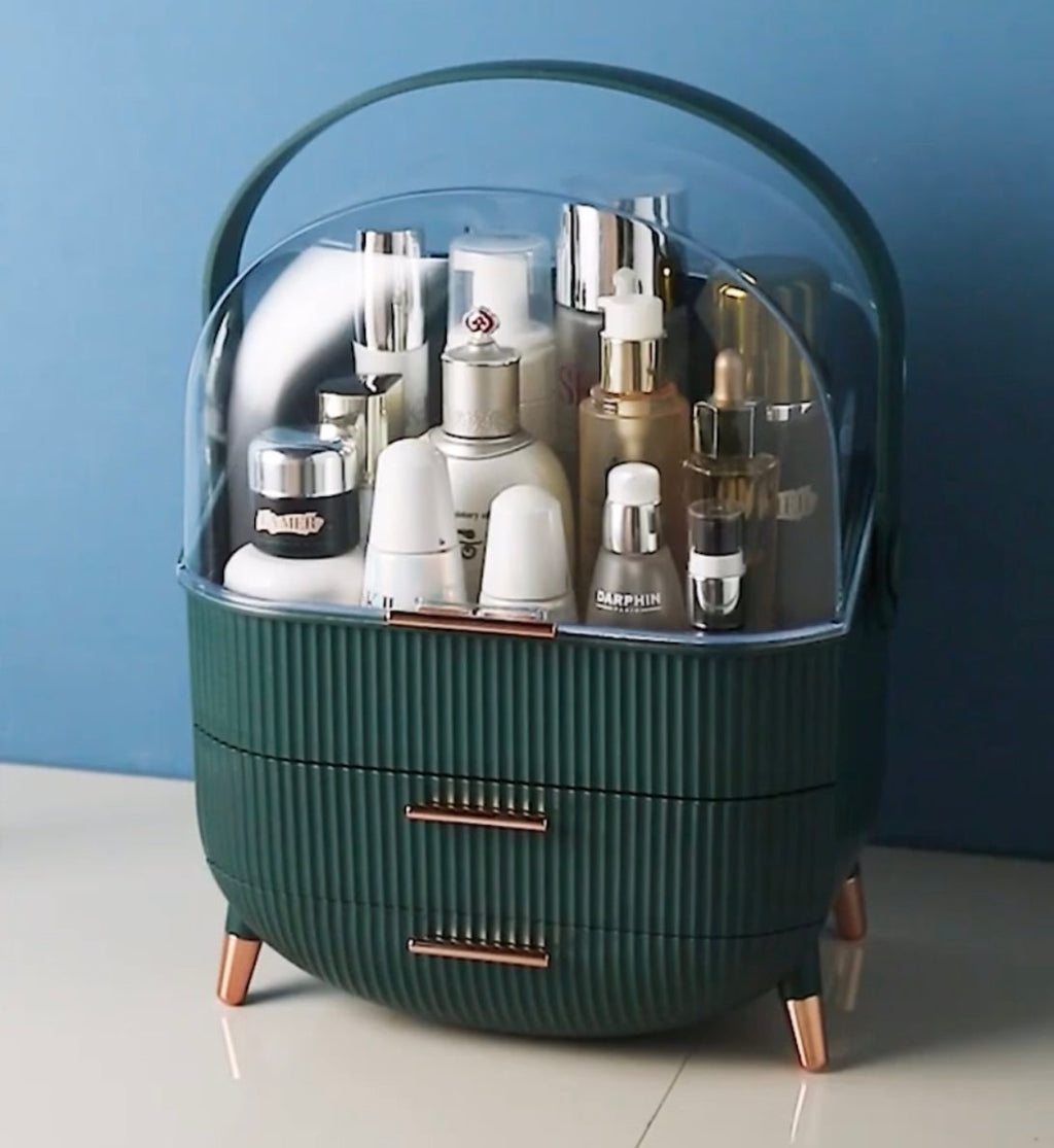 PREORDER: Ava Beauty Storage in Jade